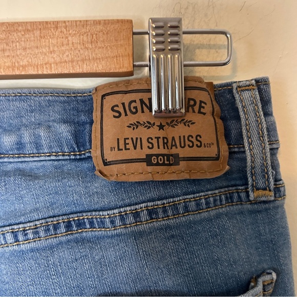 Levi Strauss Signature Gold Men's Slim Fit Jeans Size 32"x32" - Picture 6 of 8